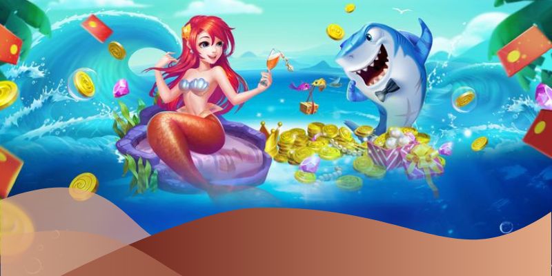 Bắn Cá Cá Đỏ Đuôi MMLIVE - Bắn Cá Màu Rực Nhận Quà Nhanh 3 Dùng pháo lửa sẽ tăng tỉ lệ sát thương cho đuôi cá